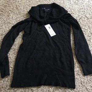 Black French Connection Scoop Neck